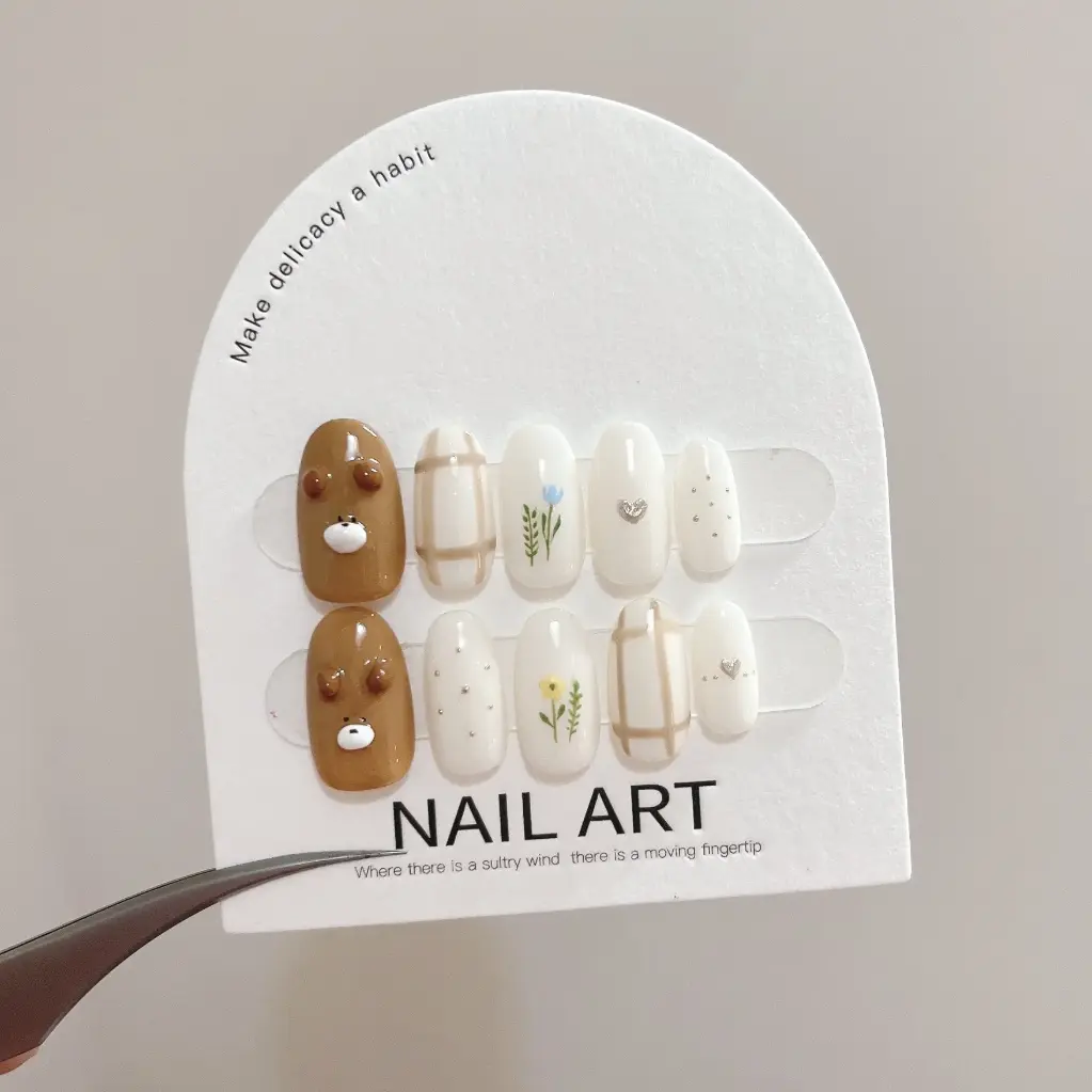  穿戴甲-半立體啤啤熊