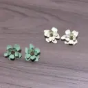 山茶花耳環