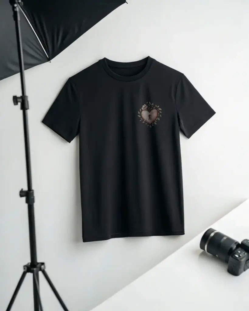 本地設計Tee- Heart Key Hold