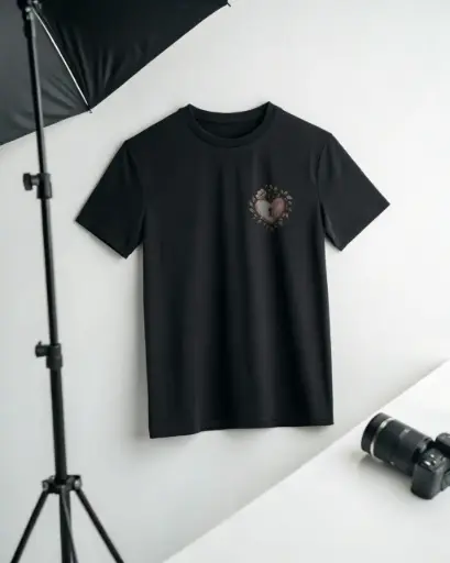 本地設計Tee- Heart Key Hold